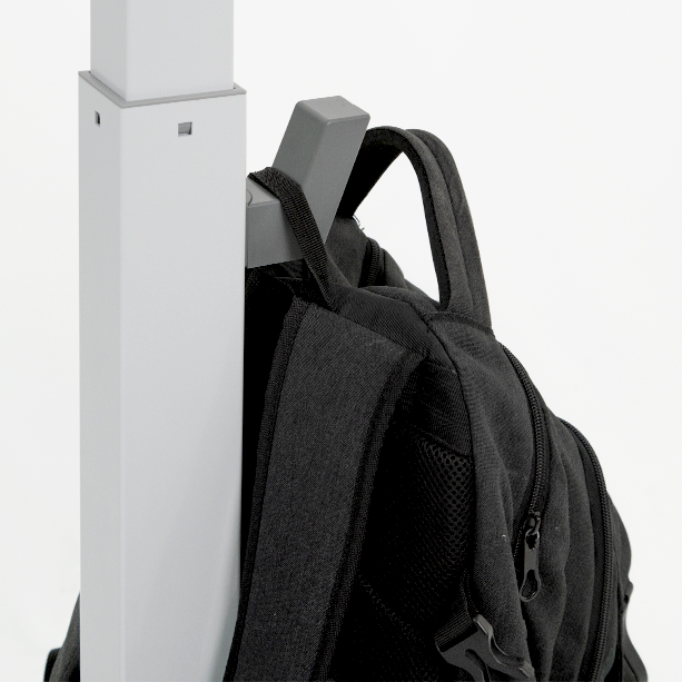 Visionchart Height Adjustable Mobile Laptop Desk White
