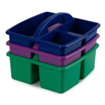 Creative Kids Plastic Small Caddy - Available in 9 Colours
