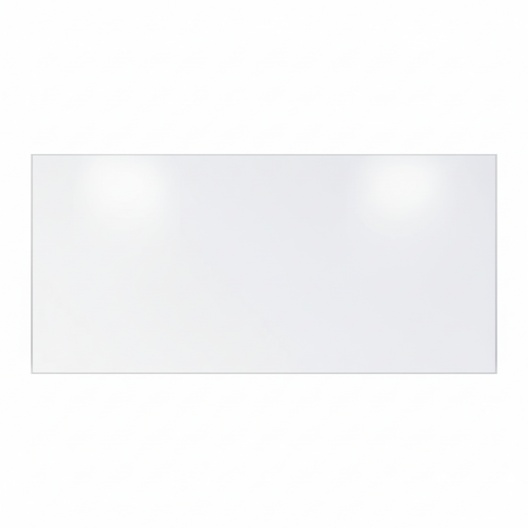 LX8 EDGE EverWrite Porcelain Magnetic Whiteboard Slim Edge Powder Coated