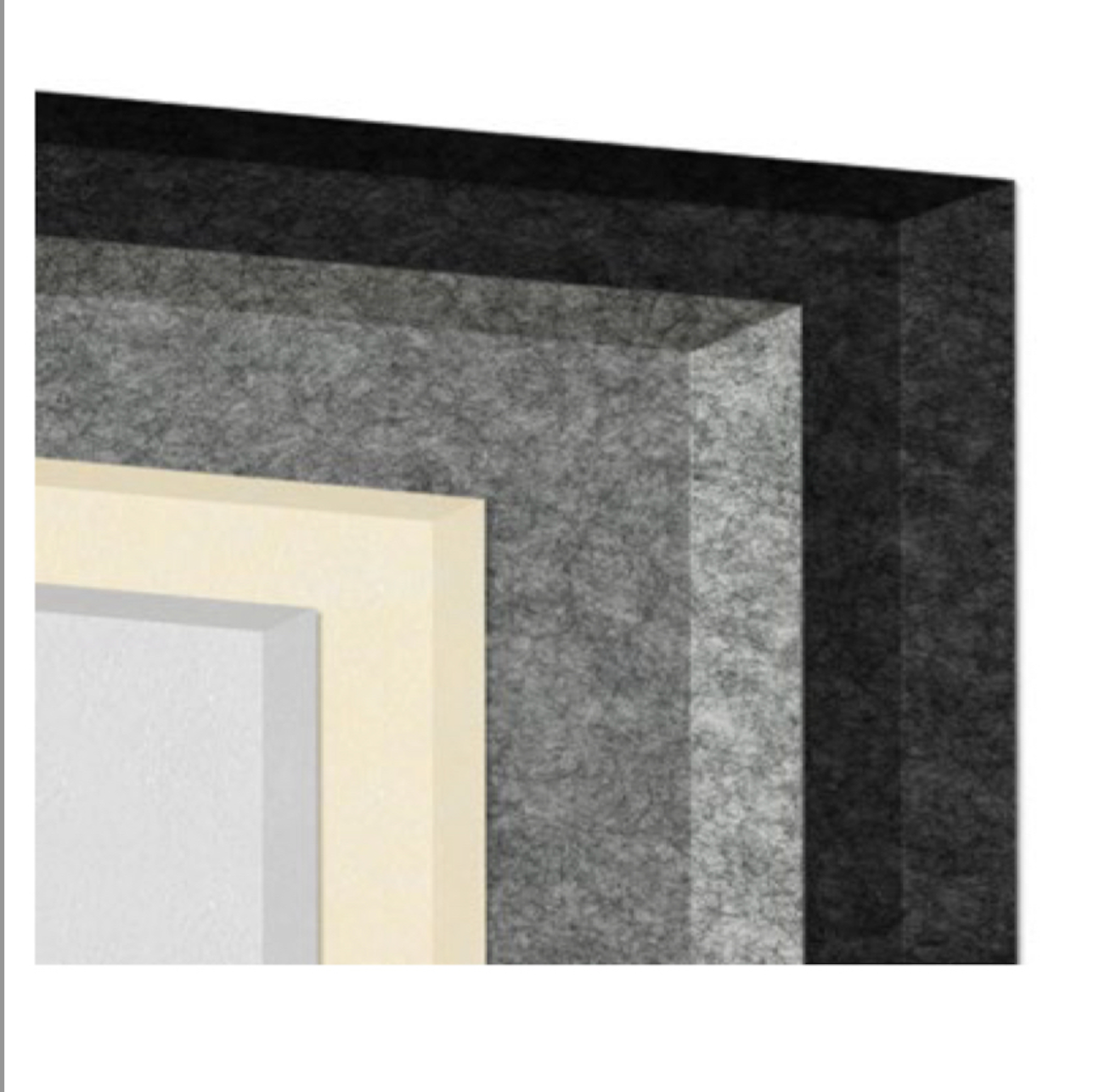 SANA Acoustic Pinboards - VISIONCHART LX7000 Slimline Frame