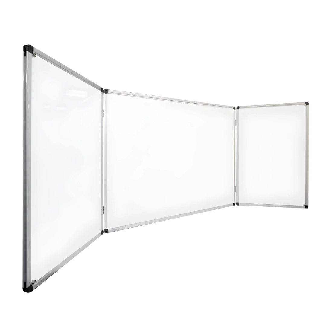 DuraWrite Magnetic Whiteboard Cabinet 1200-2400x900mm Closed/Open
