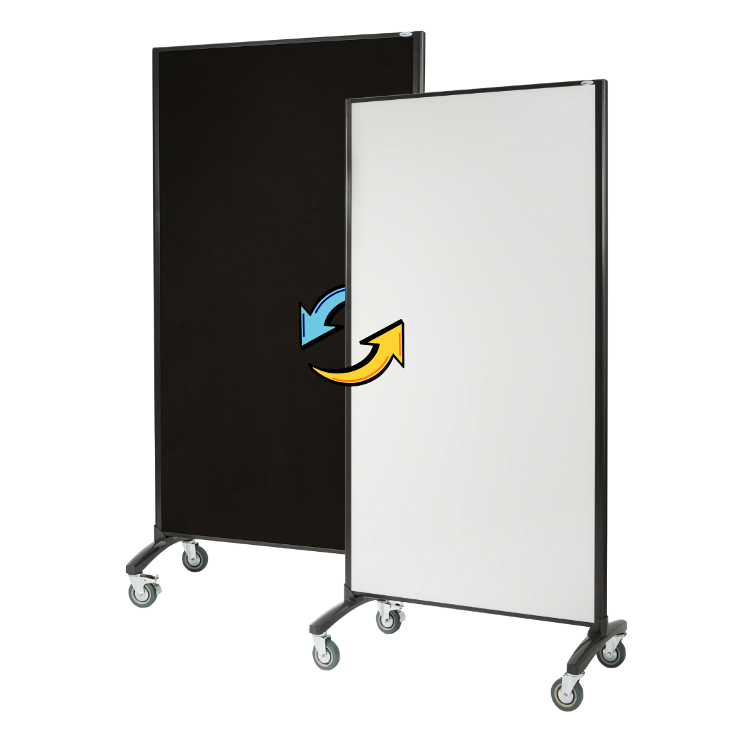Communicate Mobile Room Divider 1800x900mm