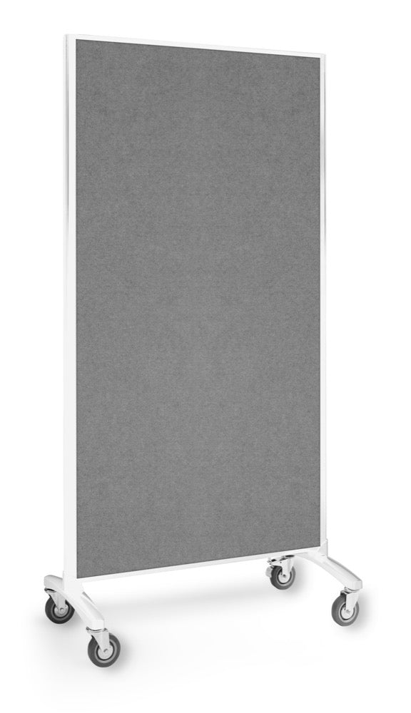 Glassboard Mobile Room Divider