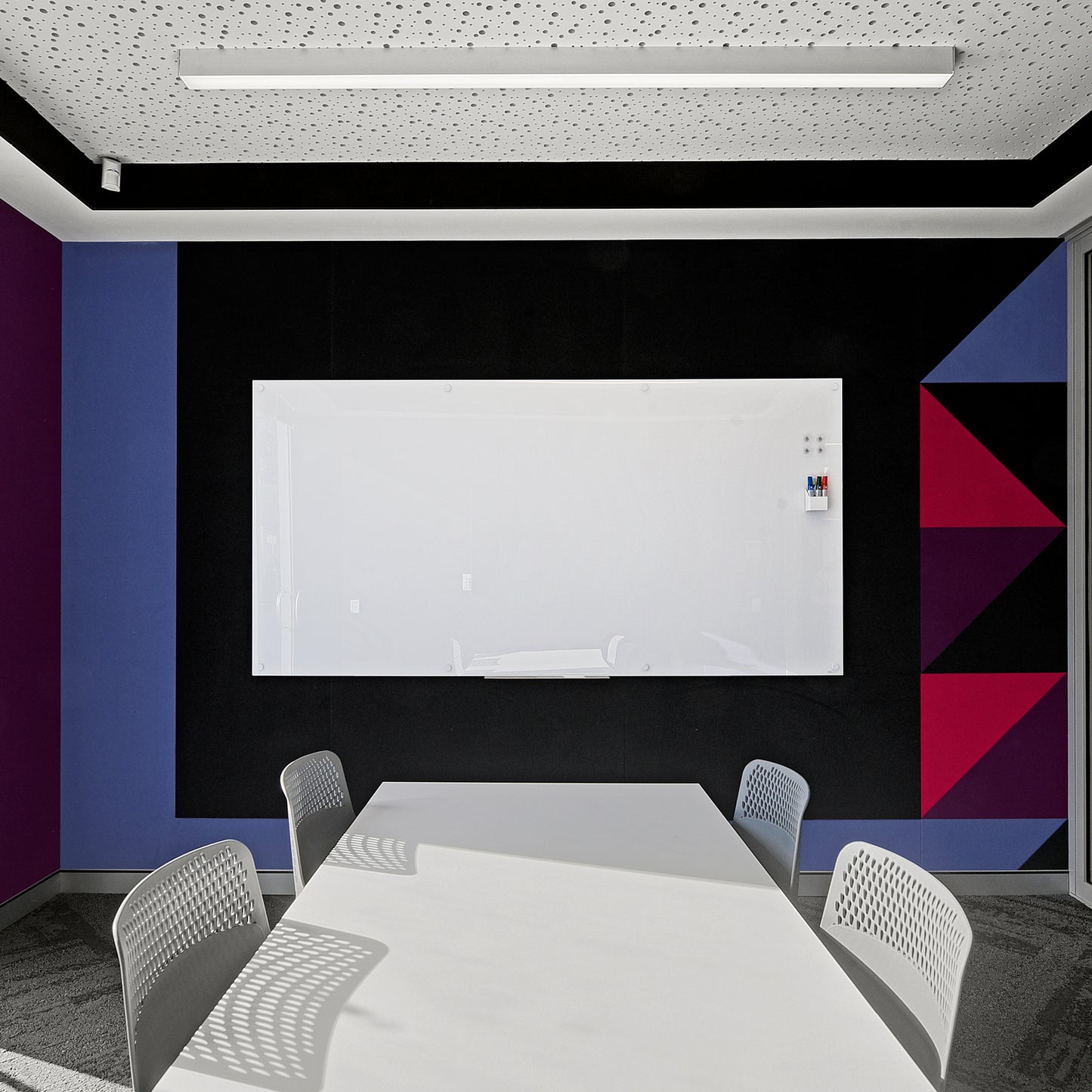 Lumiére Magnetic White Glassboard