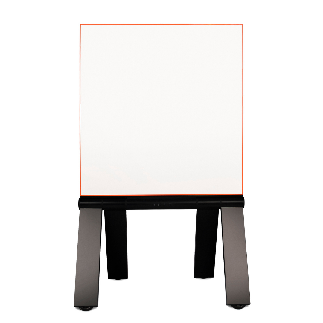 BUZZ Mobile Double-Sided Magnetic Whiteboard