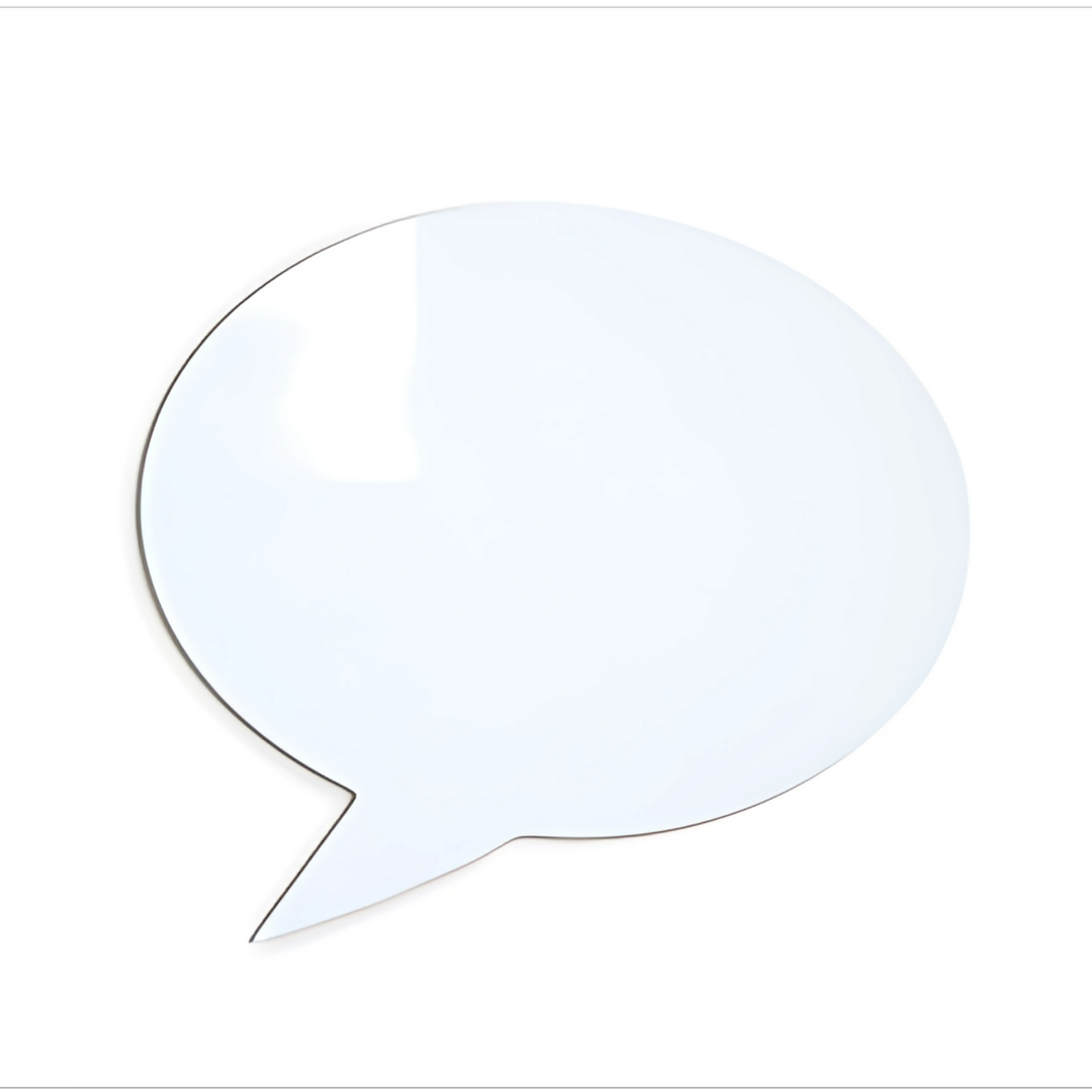 Direct Message Non-Magnetic Whiteboard