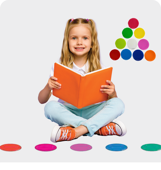 Creative Kids 140mm On Your Marks - Vibrant Adhesive Dots