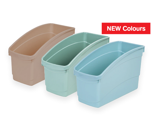 Book Tubs - 13 Vibrant Colours Available