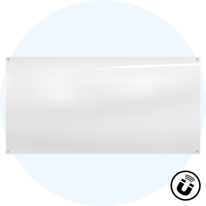 Starphire Magnetic Glassboard Custom Colour