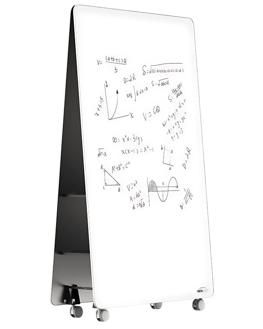 DuraWrite JART Mobile A-FrameMagnetic Whiteboard