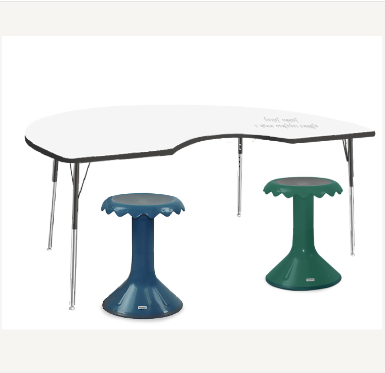 Creative Kids Height Adjustable - Jellybean Table