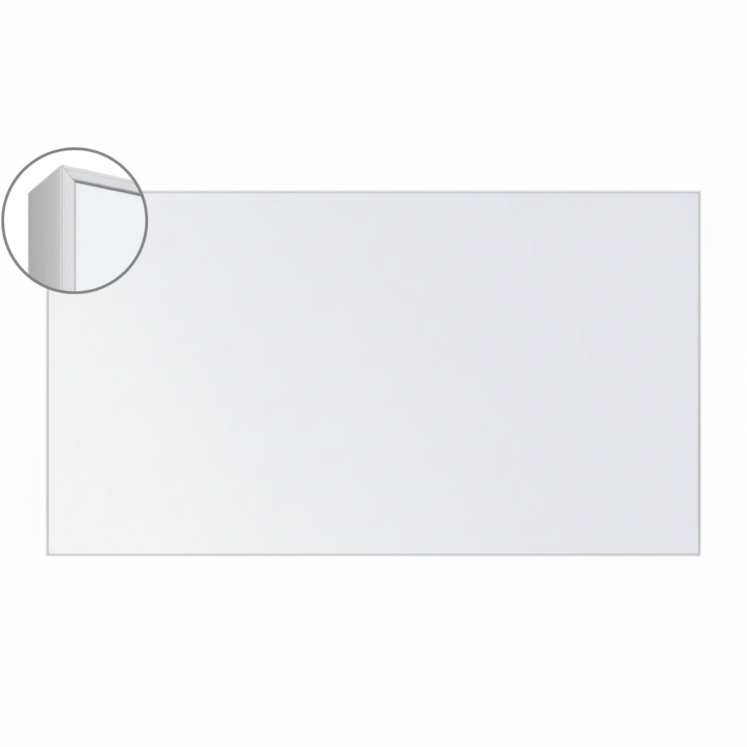 LX6 EDGE DuraWrite Magnetic Whiteboard Slim Edge