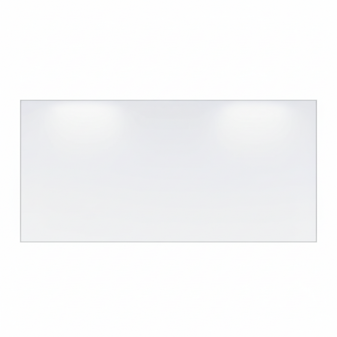 LX8 EDGE EverWrite Porcelain Magnetic Whiteboard Slim Edge Powder Coated