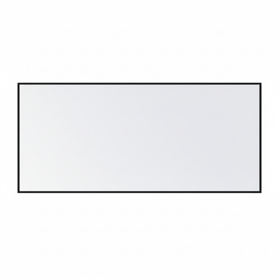 LX8 EDGE EverWrite Porcelain Magnetic Whiteboard Slim Edge Powder Coated