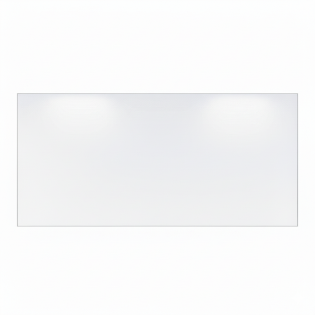 LX8 EDGE EverWrite Porcelain Magnetic Whiteboard Slim Edge Powder Coated