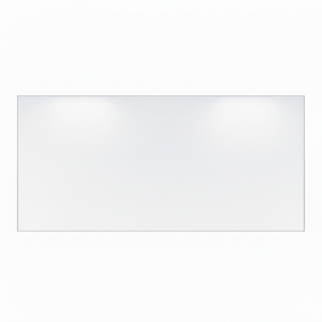 LX8 EDGE EverWrite Porcelain Magnetic Whiteboard Slim Edge Powder Coated