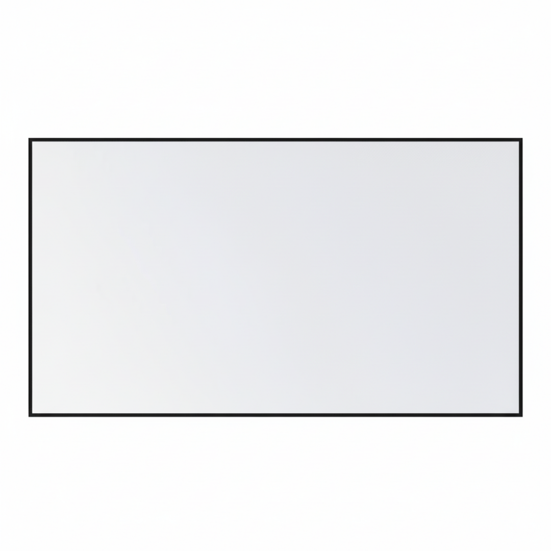 LX8 EDGE EverWrite Porcelain Magnetic Whiteboard Slim Edge Powder Coated