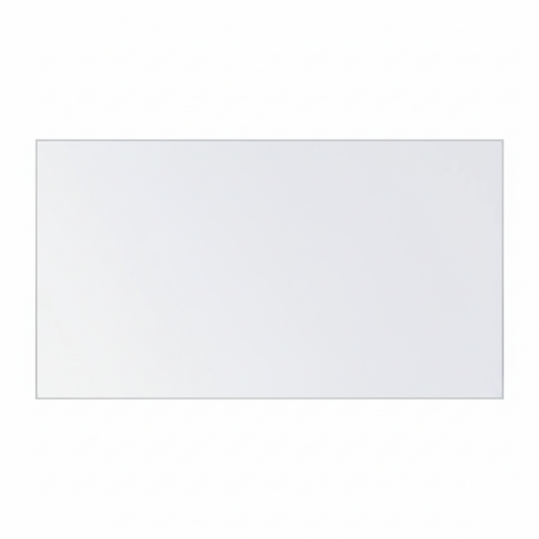 LX8 EDGE EverWrite Porcelain Magnetic Whiteboard Slim Edge Powder Coated