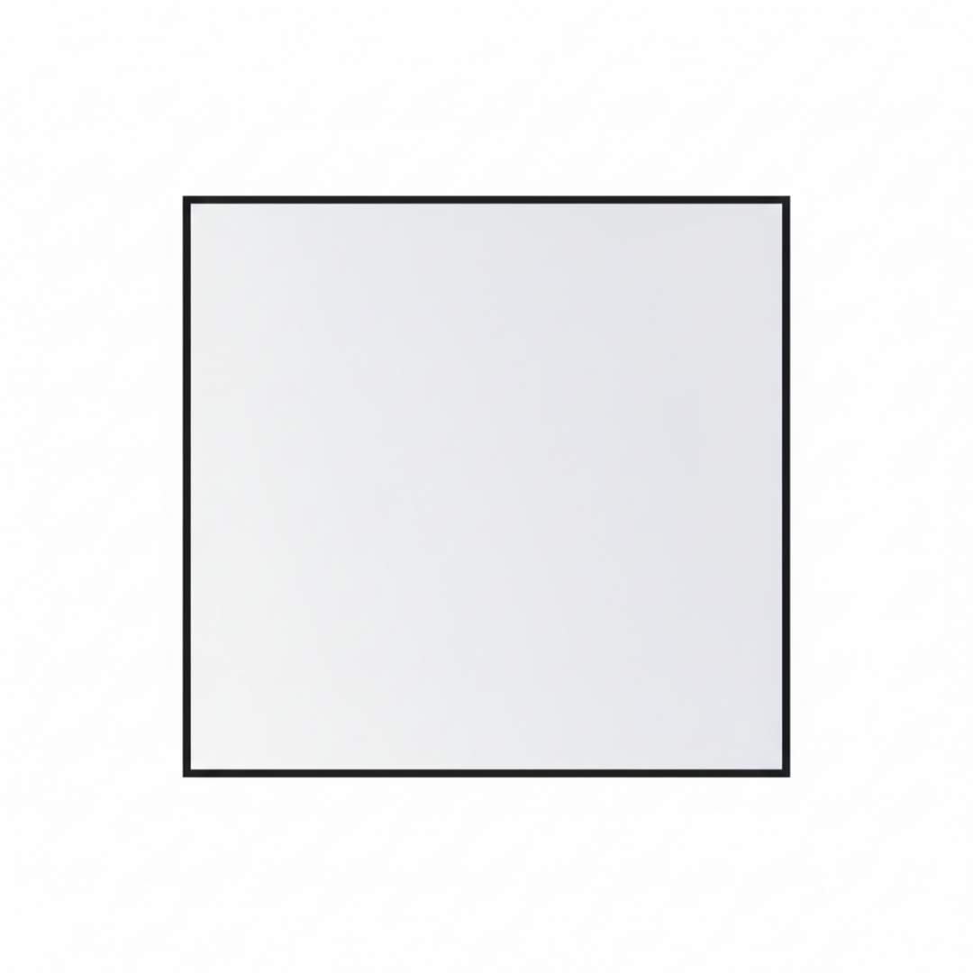 LX8 EDGE EverWrite Porcelain Magnetic Whiteboard Slim Edge Powder Coated