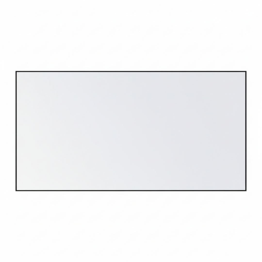 LX8 EDGE MAX EverWrite Porcelain Projection Magnetic Whiteboard Slim Edge Powder Coated