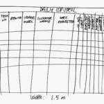 Copy of Custom Printed WHITEBOARD - Magnetic