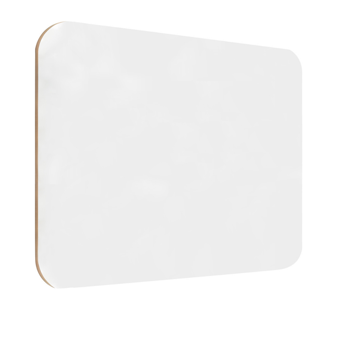 Skandi DuraWrite Magnetic Whiteboard Birch Frameless