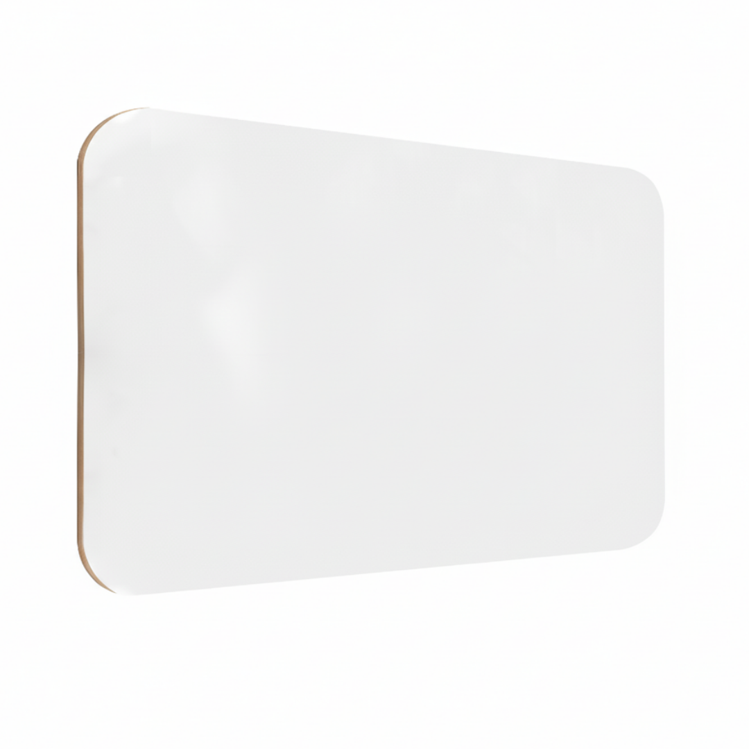 Skandi DuraWrite Magnetic Whiteboard Birch Frameless