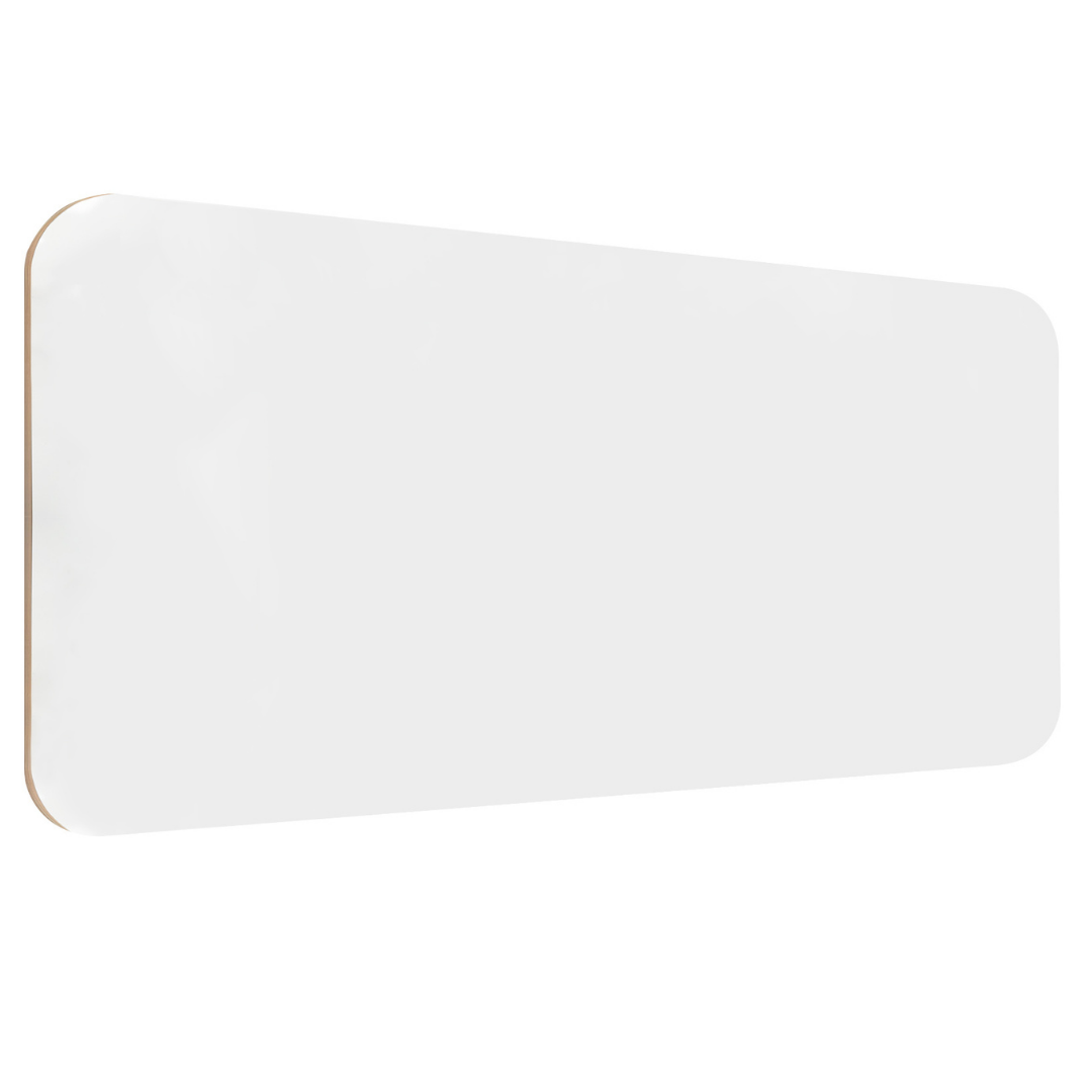 Skandi DuraWrite Magnetic Whiteboard Birch Frameless