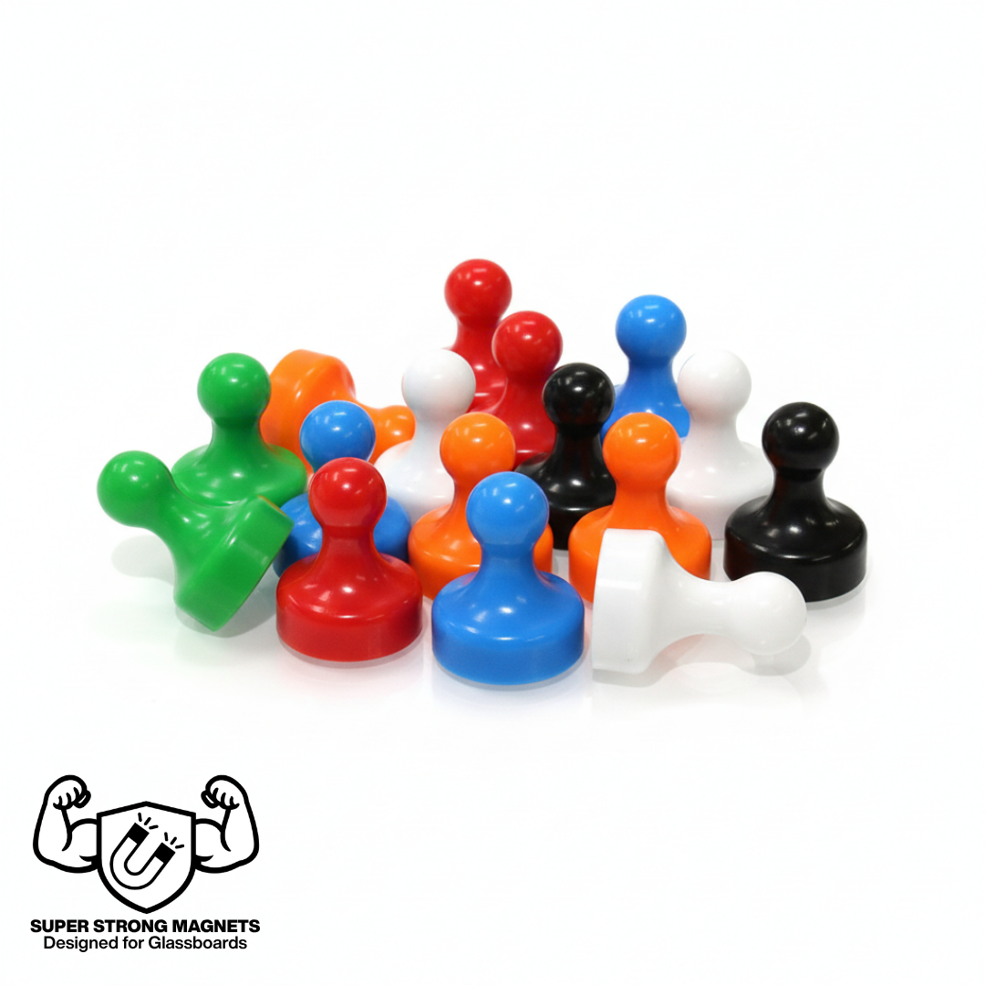 Visionchart Super Magnetic Skittles Pack of 18 Assorted Colour