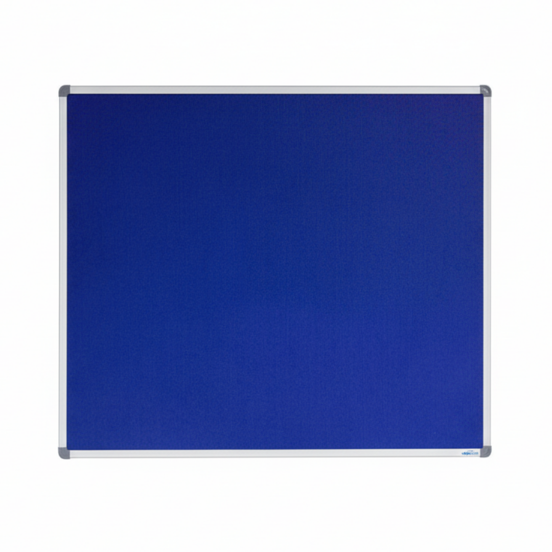 Corporate Felt Pinboard Standard Frame Blue