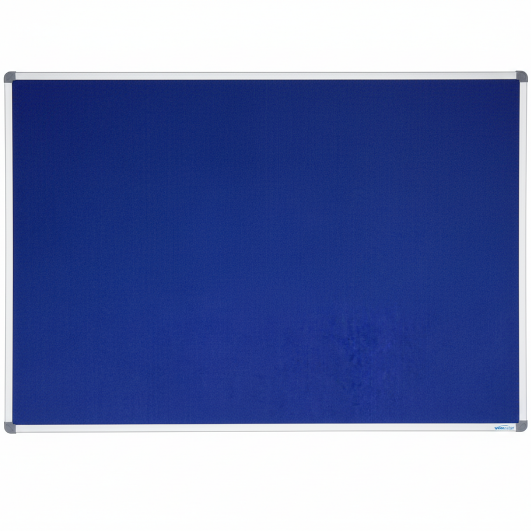 Corporate Felt Pinboard Standard Frame Blue