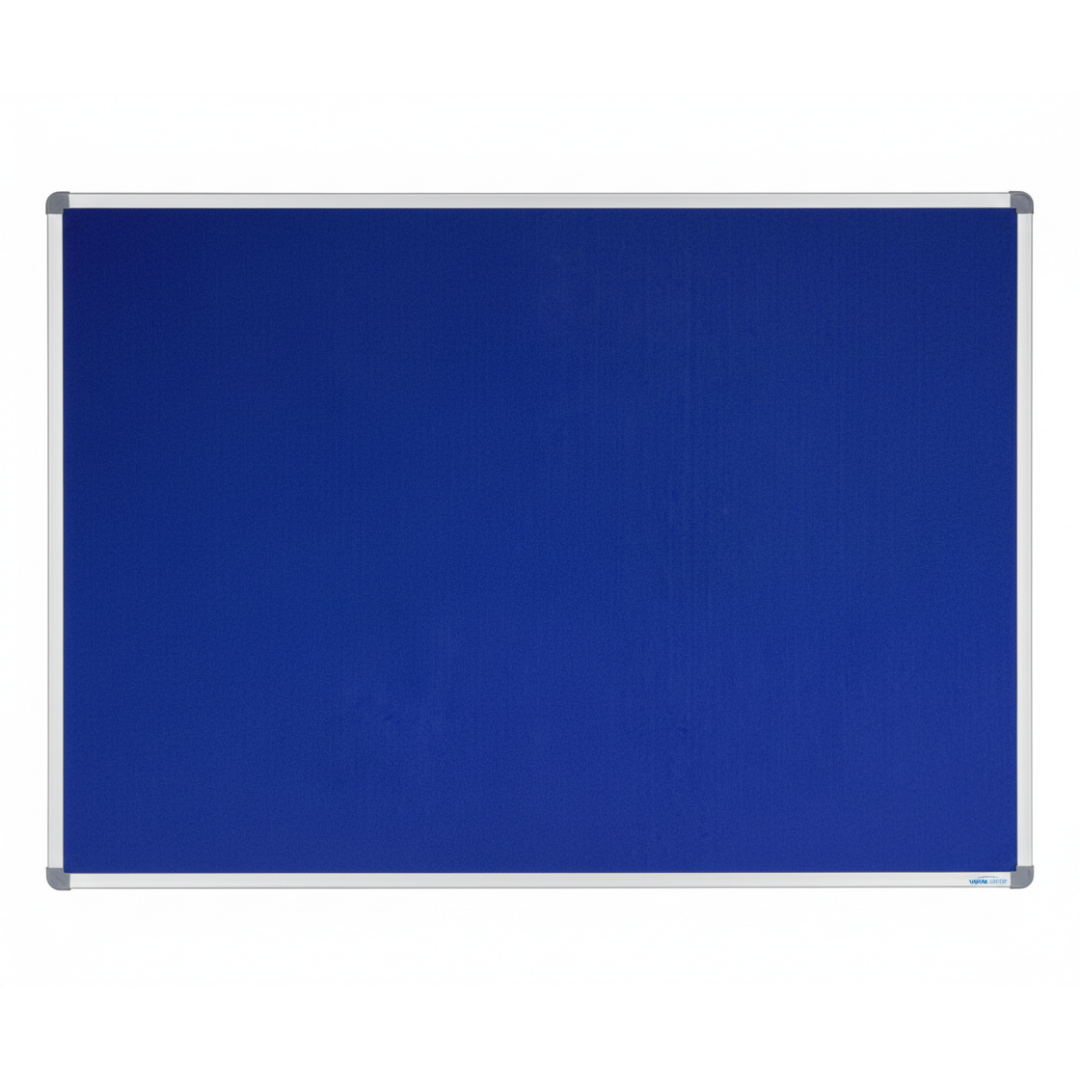 Corporate Felt Pinboard Standard Frame Blue