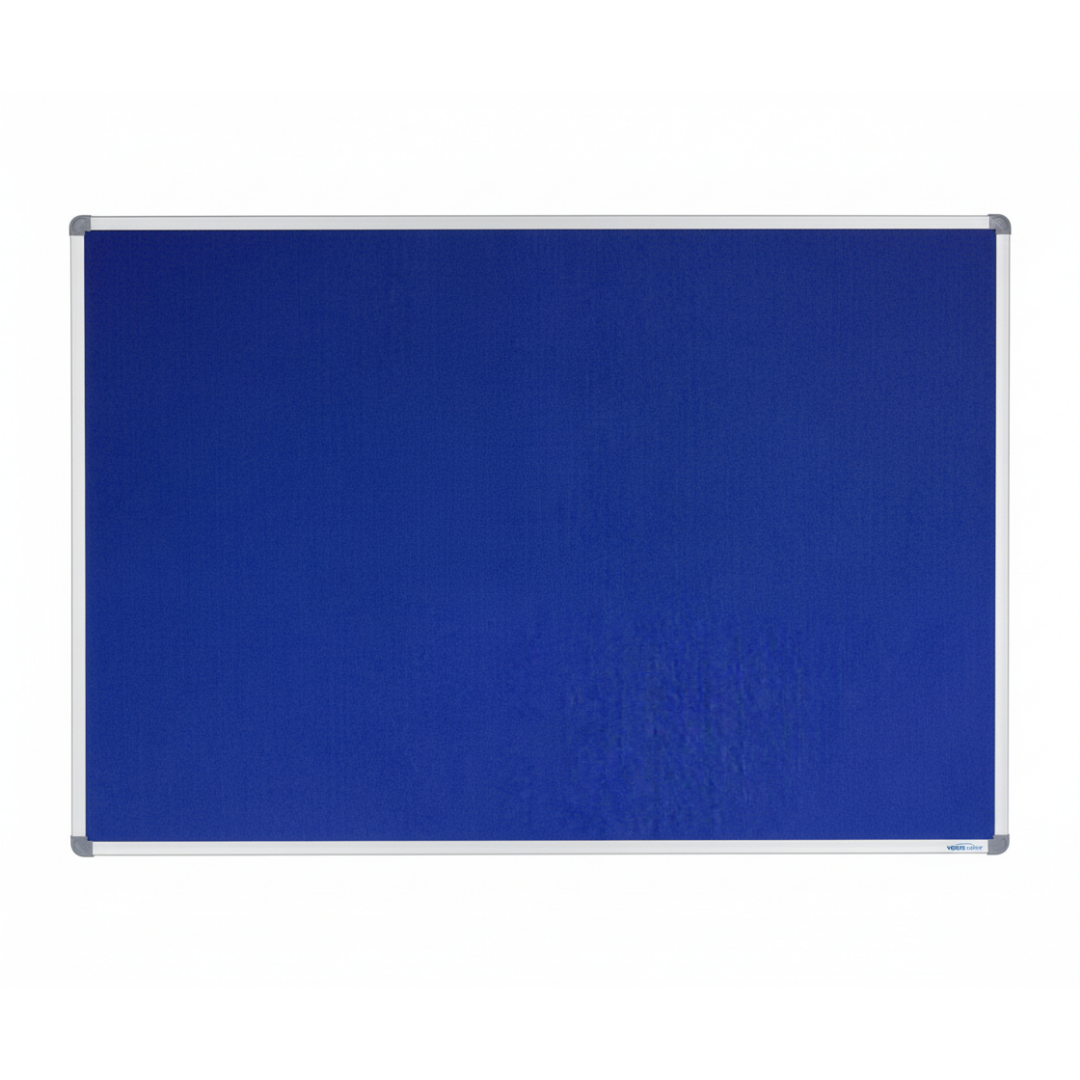 Corporate Felt Pinboard Standard Frame Blue
