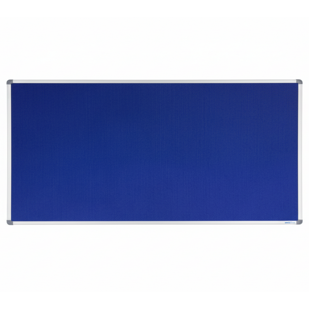 Corporate Felt Pinboard Standard Frame Blue