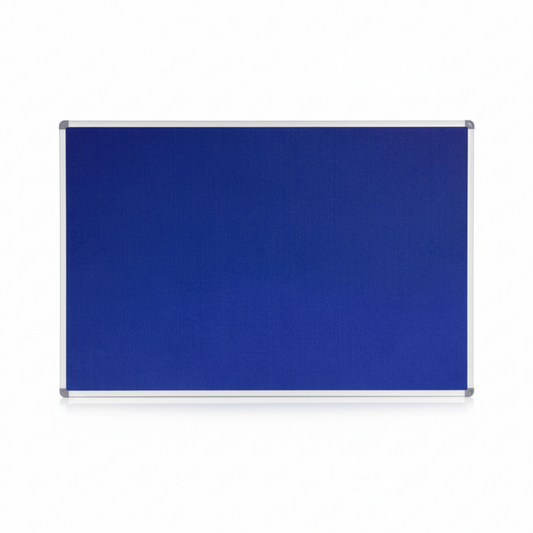 Corporate Felt Pinboard Standard Frame Blue