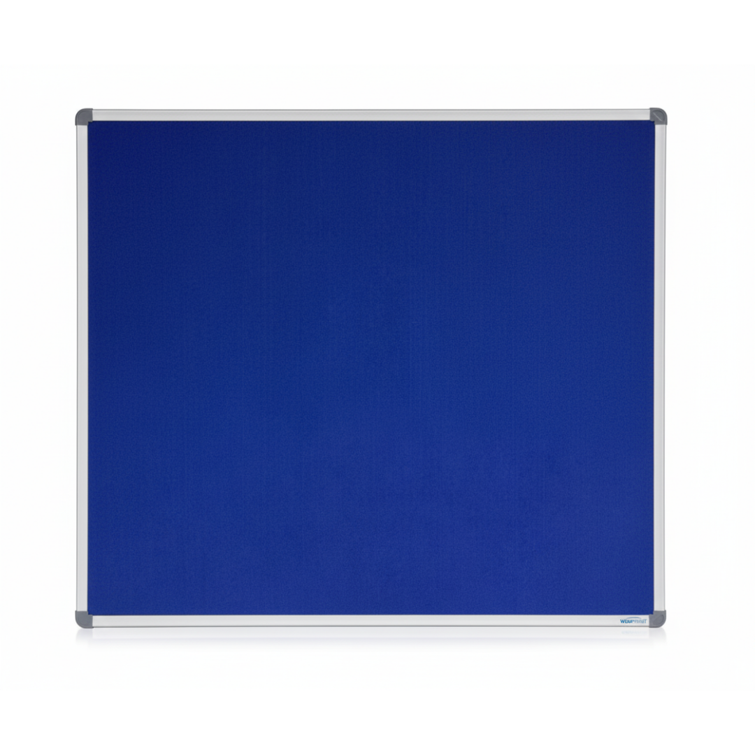 Corporate Felt Pinboard Standard Frame Blue