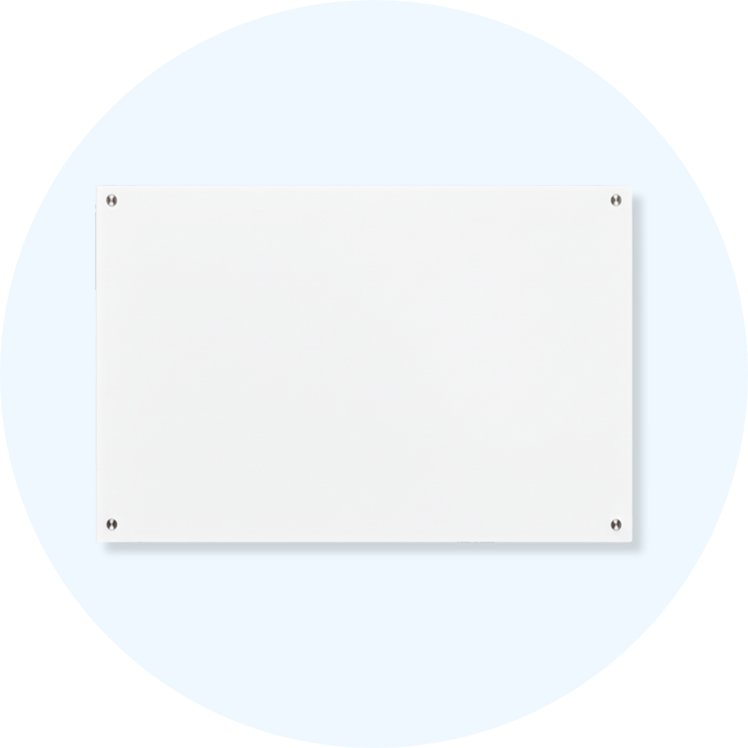 Lumiere Magnetic Glassboard White