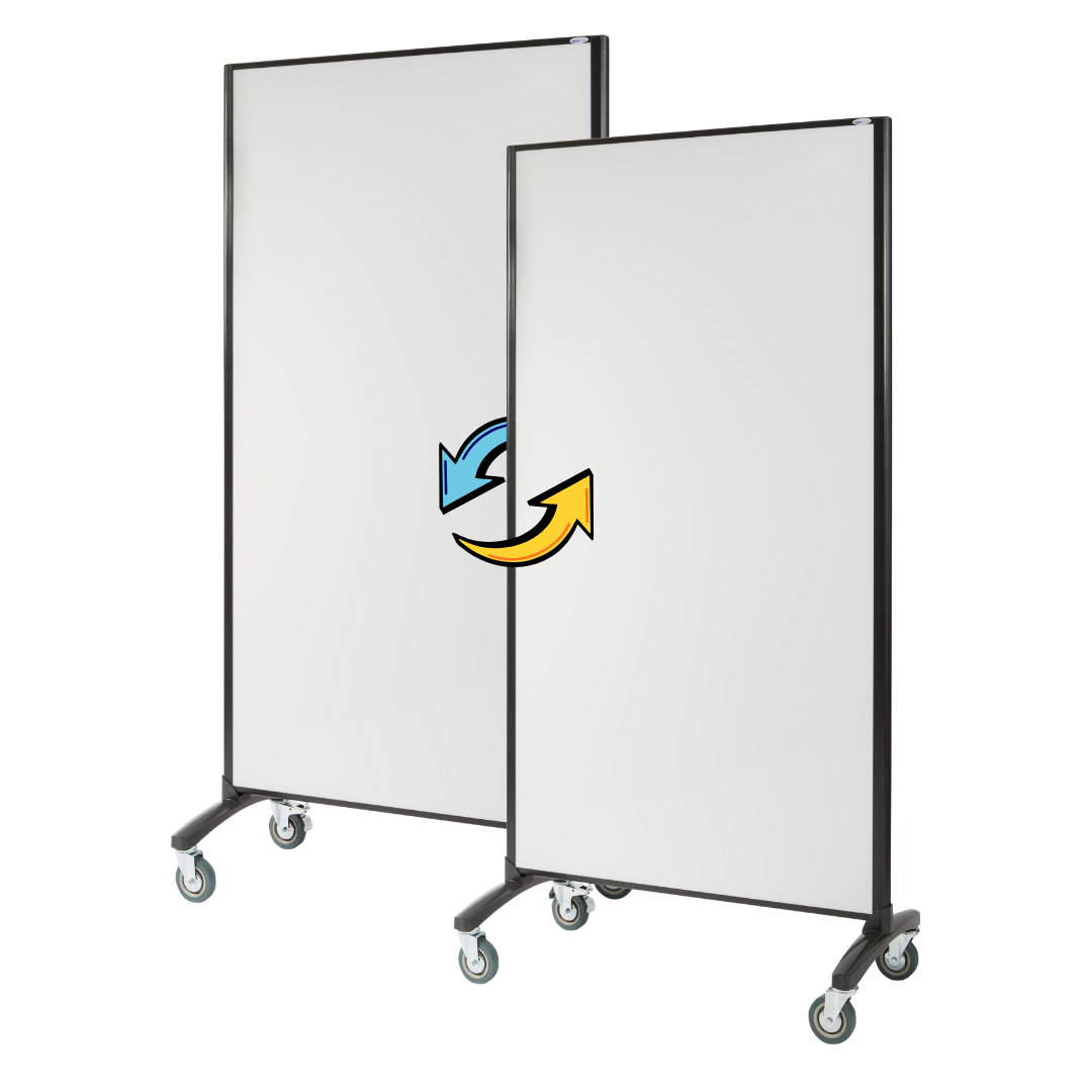 Communicate Mobile Room Divider 1800x900mm