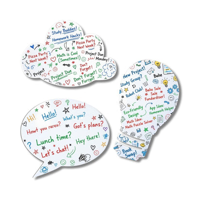 Direct Message Non-Magnetic Whiteboard