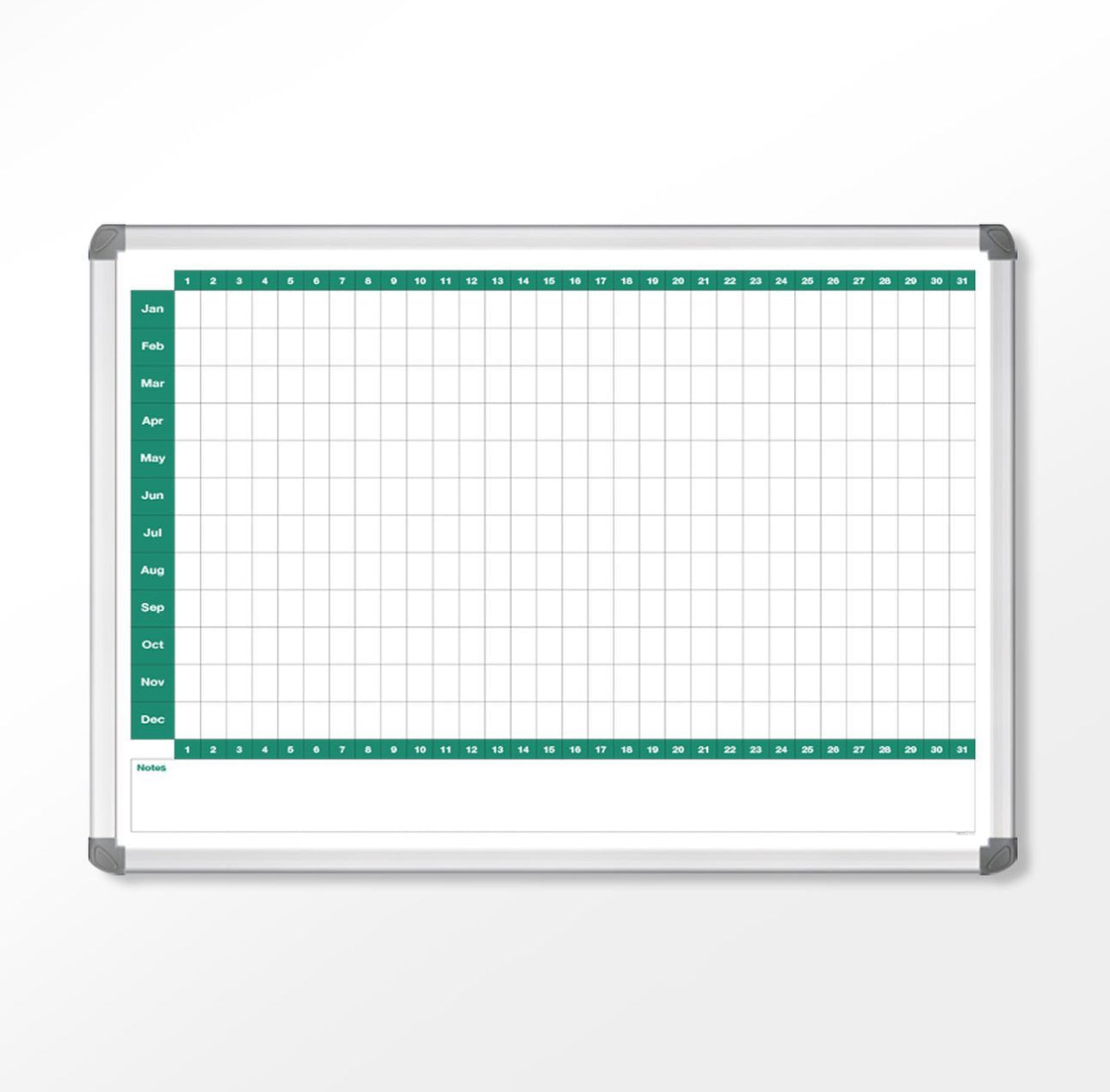 Custom Printed Magnetic WHITEBOARD - Standard Frame