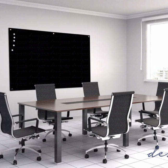 Magnetic Black Glassboard