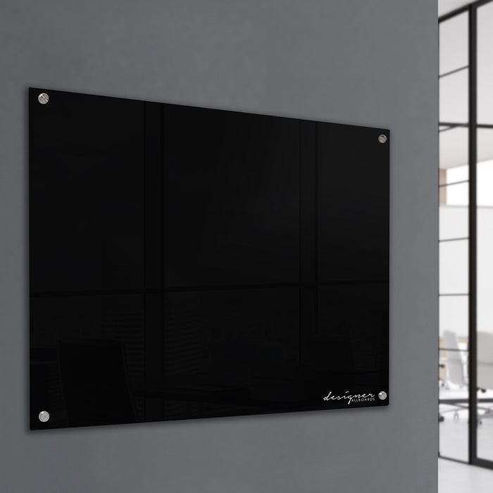 Magnetic Black Glassboard