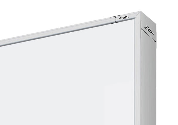 LX Slim Edge Magnetic Whiteboard