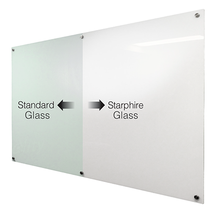 Starphire Designer Non-Magnetic Glassboard